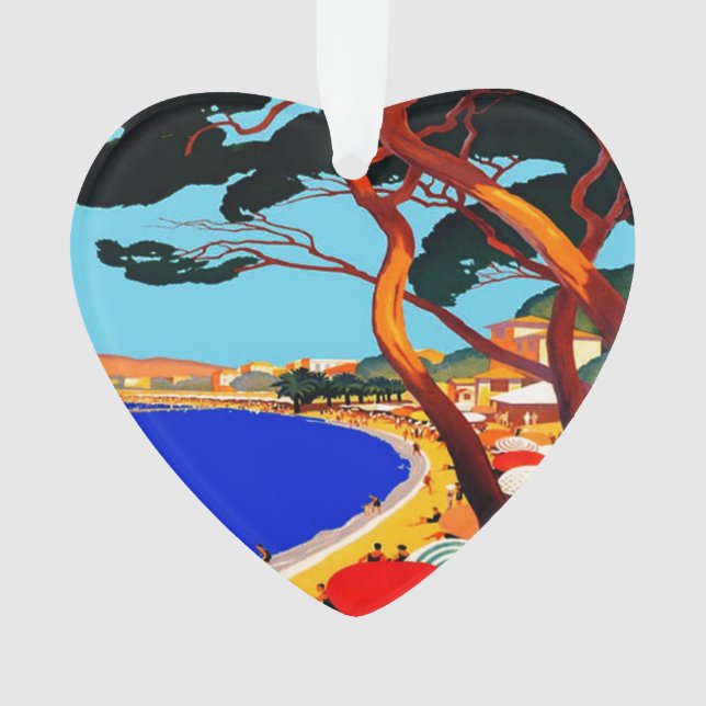 Vintage Côte d'Azur Voyage en France (devant)