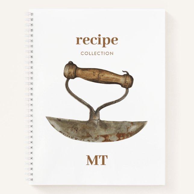 Vintage Couteau Couteau Recette Livre de Cookbook  (Devant)