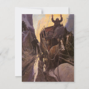 Vintage Cowboys, Hold Up in the Canyon par NC Wyet