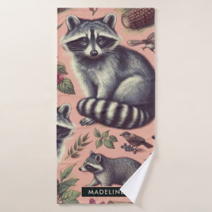Vintage Cute Racoon