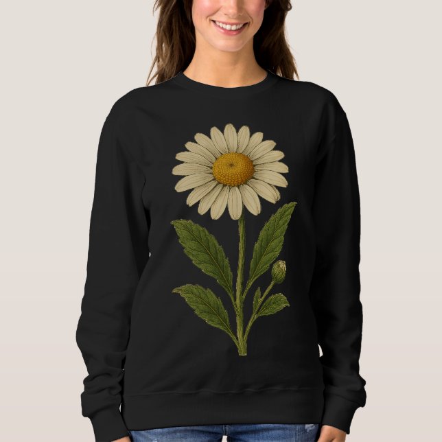 Vintage Daisy Basic sweatshirt (Devant)