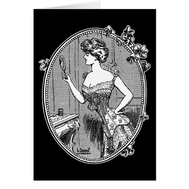 Vintage dame du Corset (Devant)