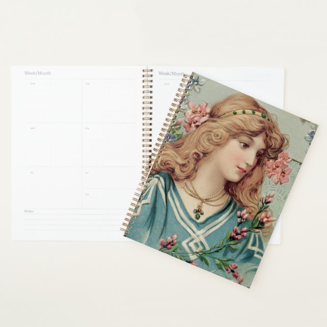 Vintage dame victorienne (Devant avec enveloppe)