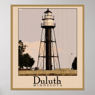 Vintage Duluth Minnesota Poster
