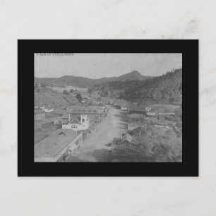 Vintage Early View Estes Park Colorado CO Carte po