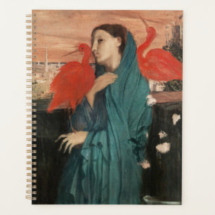 Vintage Edgar Degas Jeune Femme avec Ibis Art