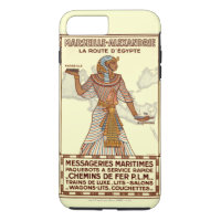 Vintage Egypt Travel iPhone 7 Plus Coque