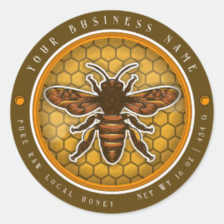 Vintage Étiquette de miel