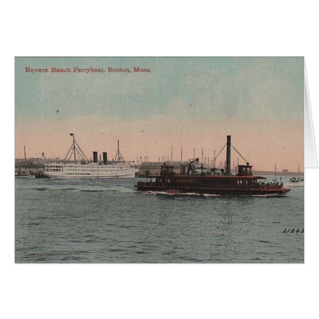 Vintage Ferry Newton 1913 (Devant horizontal)