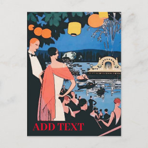 Vintage Festival, italien, modifier le texte Carte