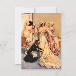 Vintage Fille Fisher ~Mariée victorienne