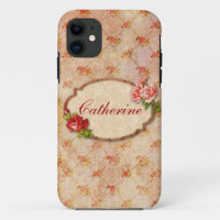 Vintage Floral iPhone 5 Coque