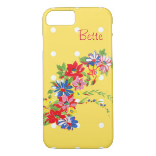 Vintage Floral iPhone 7 Coque