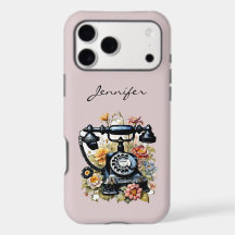Vintage Floral Retro Phone iPhone / iPad case