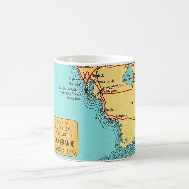Vintage Florida Gulf Coast Mug (Centre)