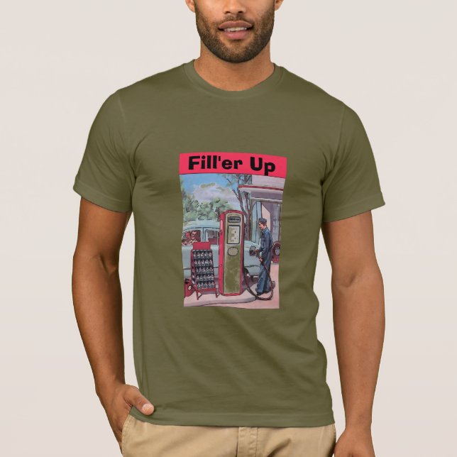 Vintage Gas Station T-Shirt (Devant)