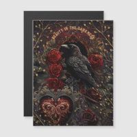 Vintage gothique foncé beauté Corbeau corbeau corb