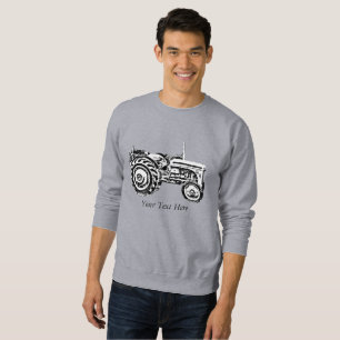 Vintage Gray massey fergison tracteur sweatshirt