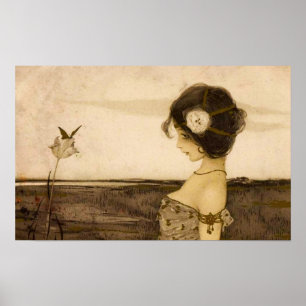 Vintage Greek Virgin Poster