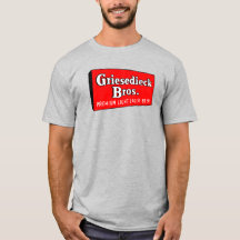 Vintage Griesdieck Bros. T-shirt du logo de la biè