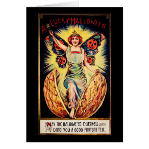 Vintage Halloween à la coque nue