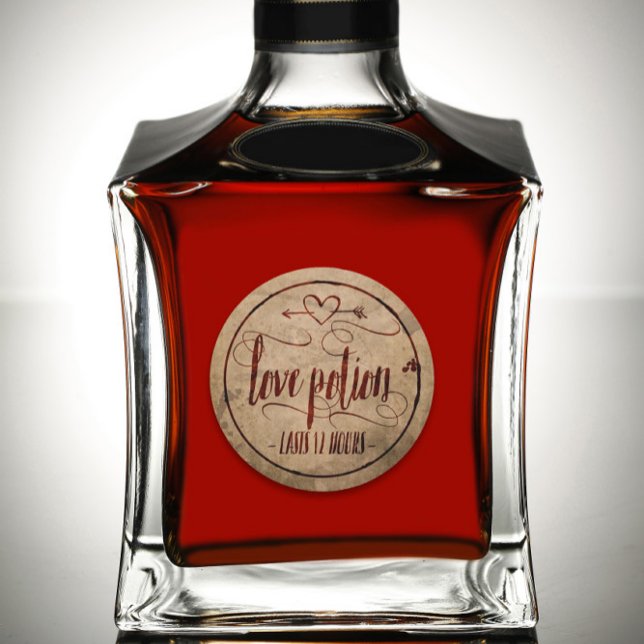 Vintage Halloween Lotion Potion Étiquette (Créateur téléchargé)