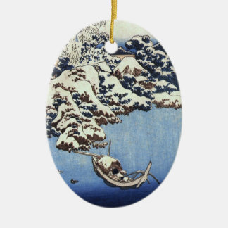 Vintage Hokusai Ornement de Noël japonais