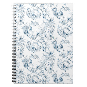 Vintage Imaginaire Floral  Toile-Black Carnet