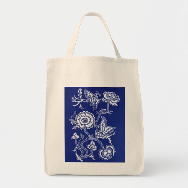 Vintage Indigo Batik - Sac (Devant)