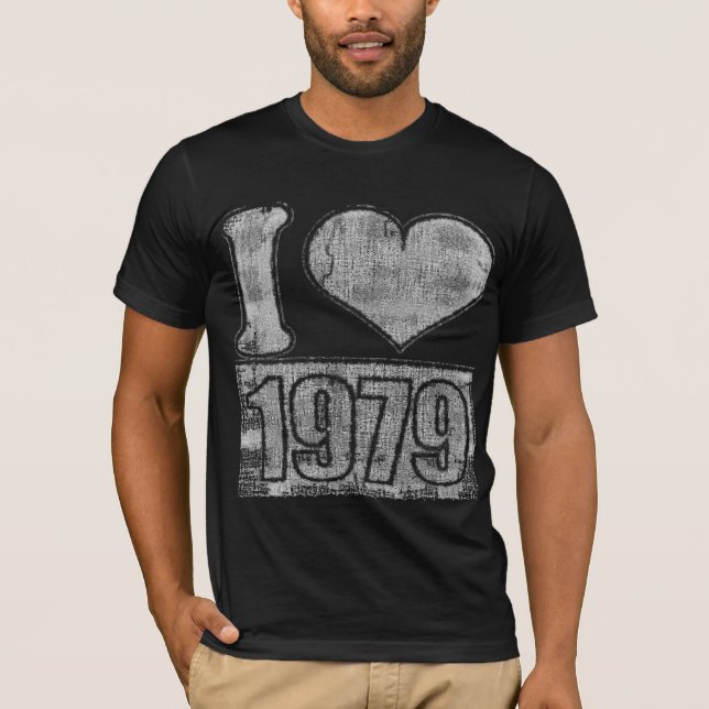 Vintage J'aime T-shirt 1979 (Devant)