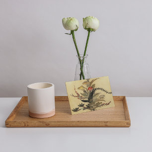 Vintage Japonais Parchemin rsvp avec enveloppes