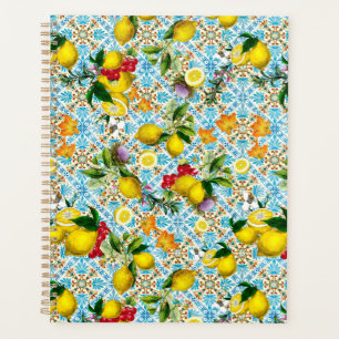 Vintage jardin sicilien de citron