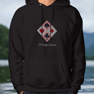 Vintage Jouer aux cartes Couleurs Sweat - shirt à 