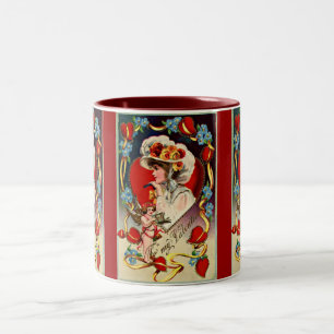Vintage Lady My Valentine Mug