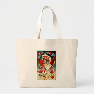 Vintage Lady My Valentine Sac fourre-tout
