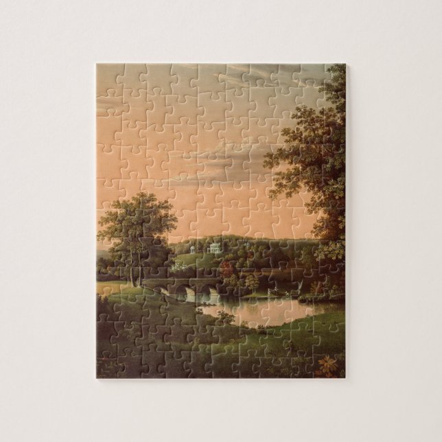 Vintage Landscape Puzzle (Vertical)