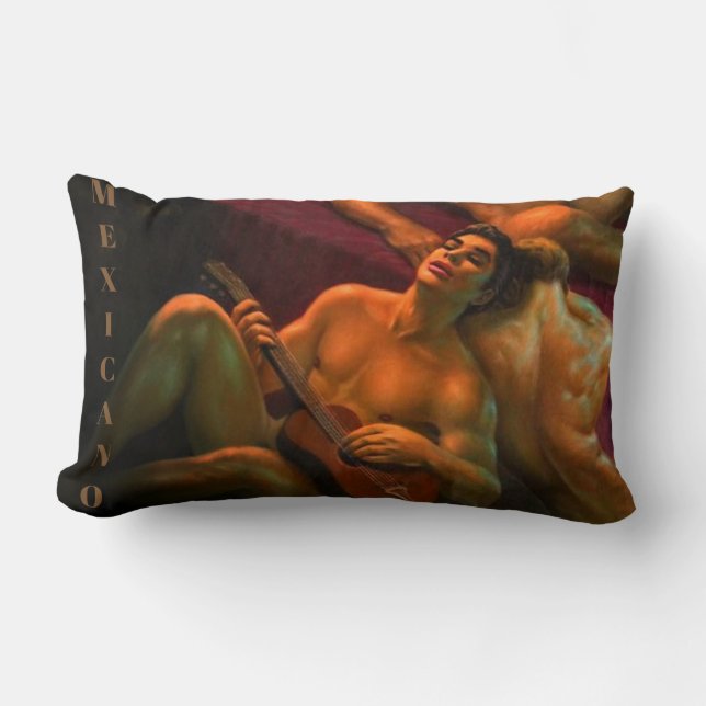 Vintage Le Bandit - Mexicano Lumbar Coussin (Recto)