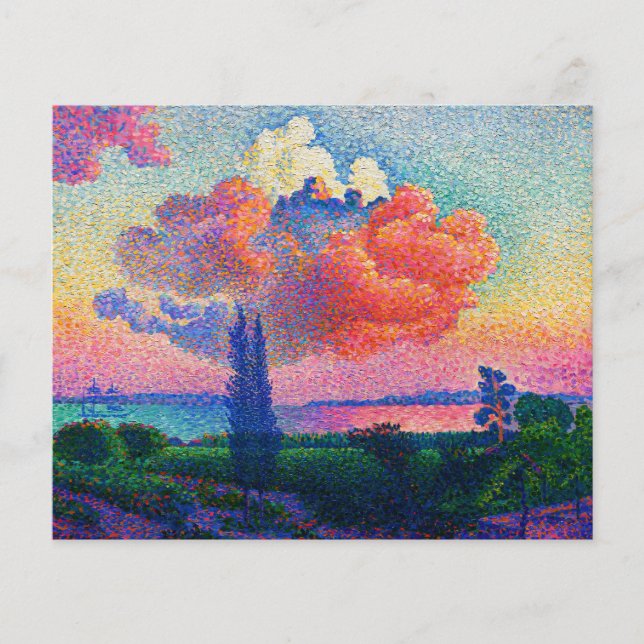 Vintage Le nuage rose (1896) (Devant)