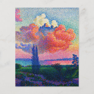 Vintage Le nuage rose (1896)
