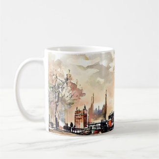 Vintage London Street Scene Mug