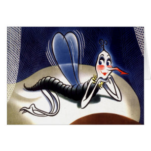 Vintage Madame Malaria Mosquito