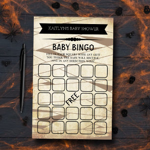 Vintage maman   Bingo Baby shower Halloween