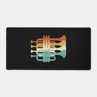 Vintage Marching Band Trumpet Player Retro Design 