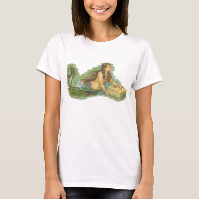 VINTAGE MERMAID LADIES' BRÛLE T-SHIRT (Devant)