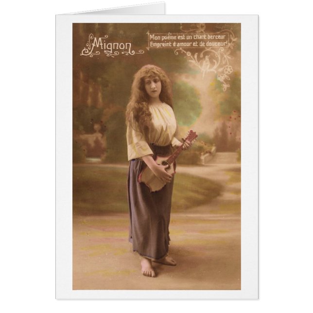 Vintage Mignon - French Opera, (Devant)