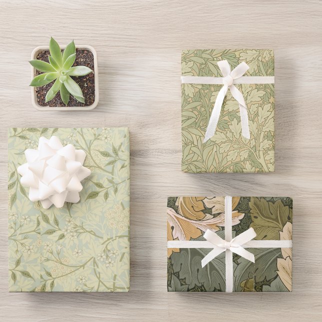 Vintage Morris Foliage Jasmine Acanthus Feuilles (Créateur téléchargé)