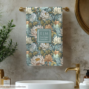 Vintage Morris Style Floral Pastel Personnalisé