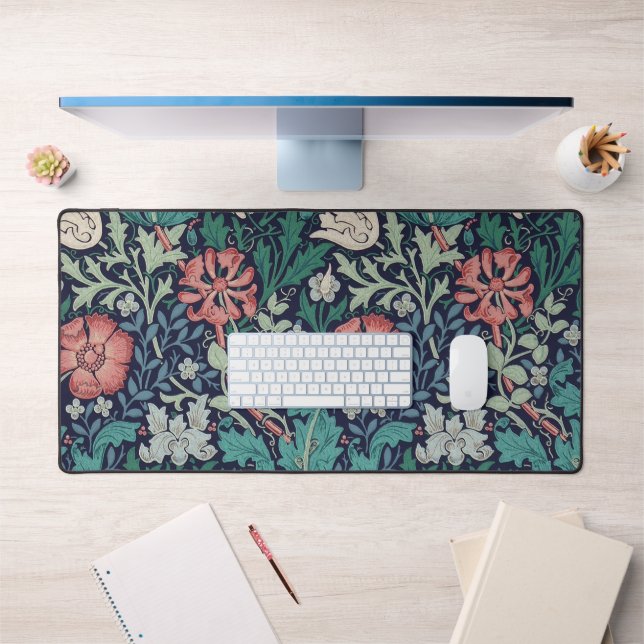 Vintage motif floral, William Morris (Bureau 1)