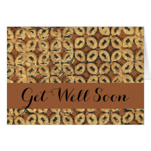 Vintage Motif Kawung de Batik Indonésien Rustique