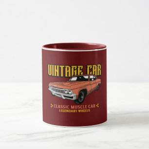 Vintage Muscle Car Amateurs Mug